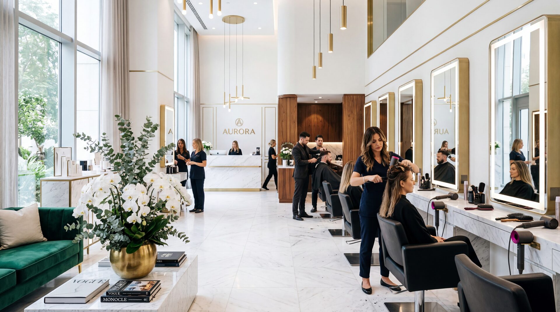 Salon de belleza premium